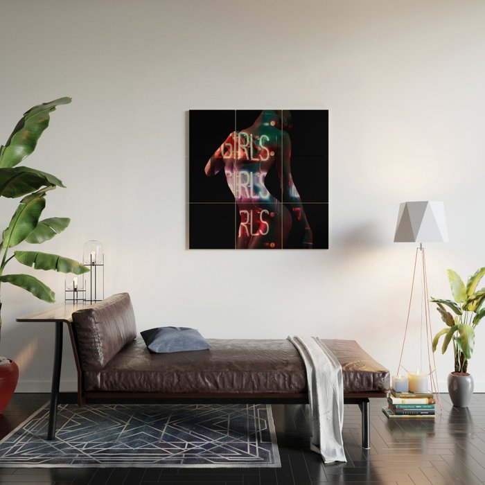 girls Wood Wall Art Gallery Image 2