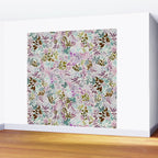 Beige Tory Flowers Wall Mural Gallery Image 2