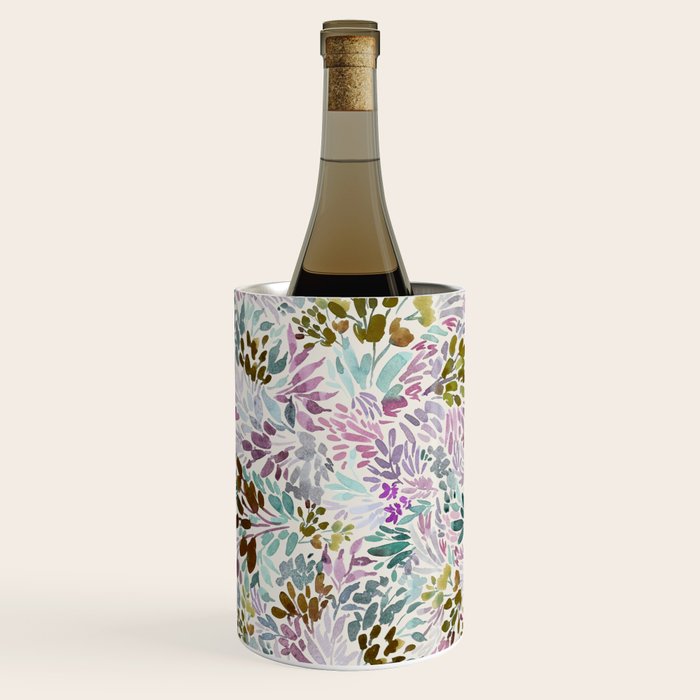 Beige Tory Flowers Wine Chiller Gallery Image 2