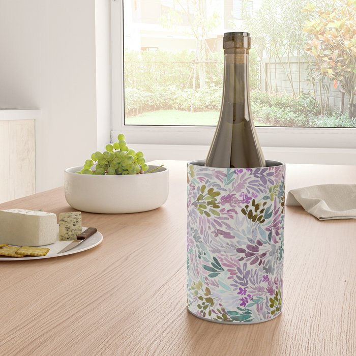 Beige Tory Flowers Wine Chiller Gallery Image 4