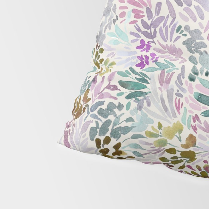Beige Tory Flowers Pillow Sham Gallery Image 4