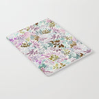 Beige Tory Flowers Notebook Gallery Image 2