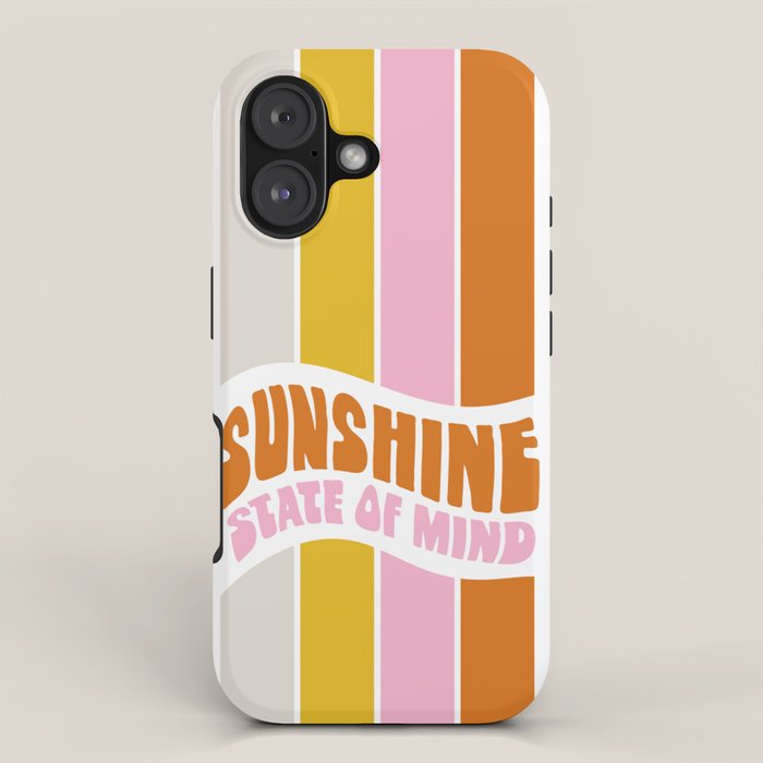 sunshine state of mind, type iPhone Case Gallery Image 1