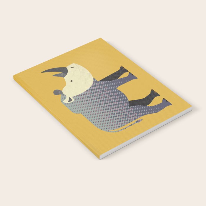 Whimsy Rhinoceros II Notebook Gallery Image 2
