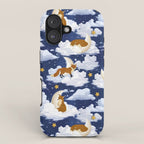 Enchanted Fox Moons iPhone Case Gallery Image 1