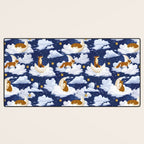 Enchanted Fox Moons Desk Mat Gallery Image 3