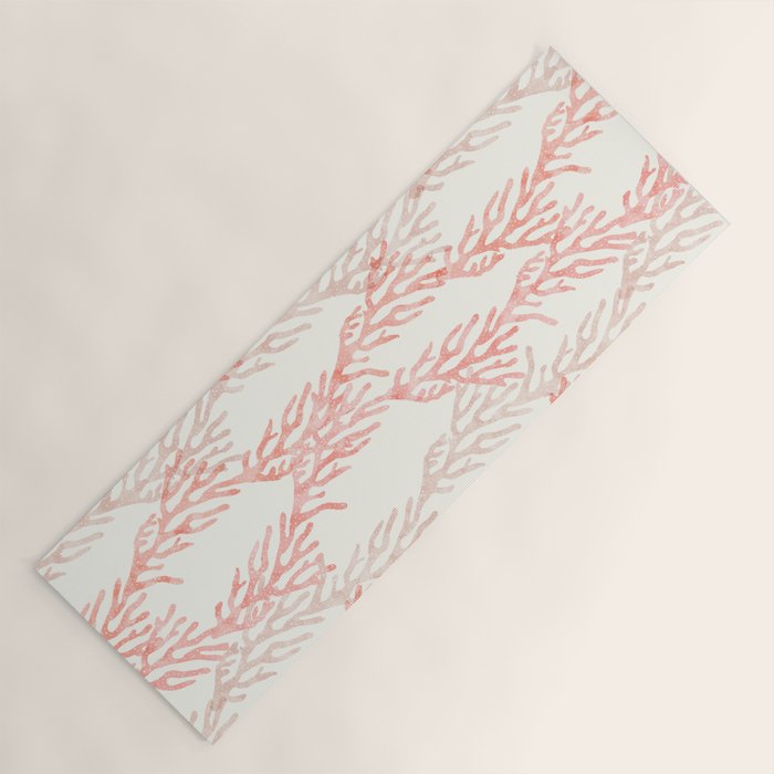 coral - warm pink Yoga Mat Gallery Image 1