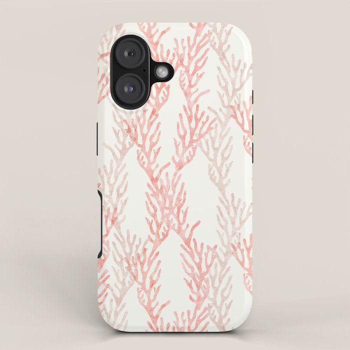 coral - warm pink iPhone Case Gallery Image 1