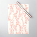 coral - warm pink Wrapping Paper Gallery Image 1
