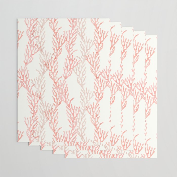 coral - warm pink Wrapping Paper Gallery Image 3