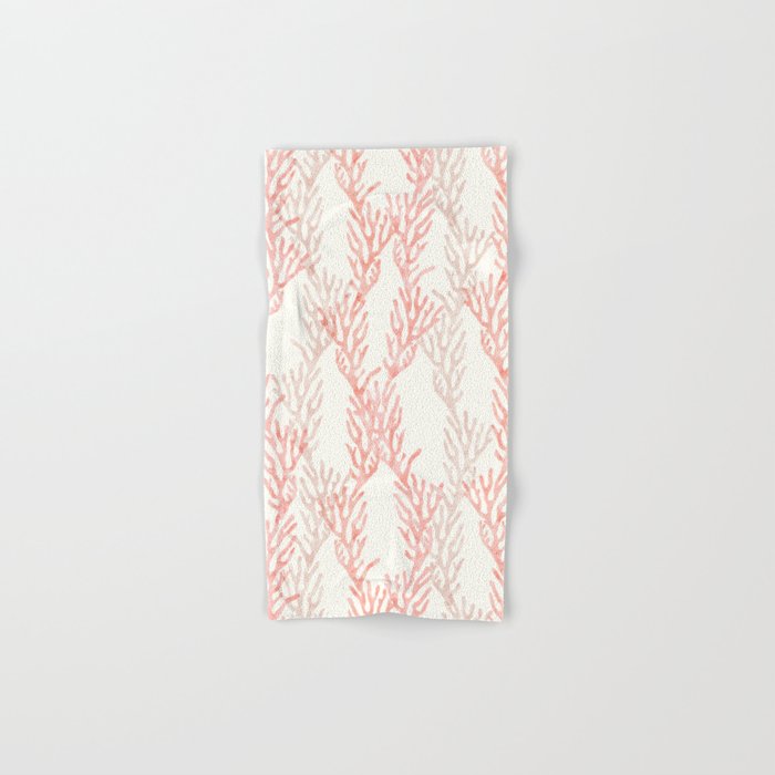 coral - warm pink Bath Towel Gallery Image 1