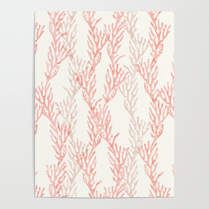 coral - warm pink Poster Gallery Image 4