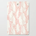coral - warm pink Cutting Board Gallery Image 1