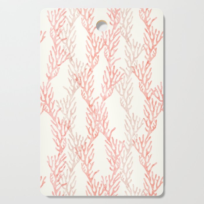 coral - warm pink Cutting Board Gallery Image 1