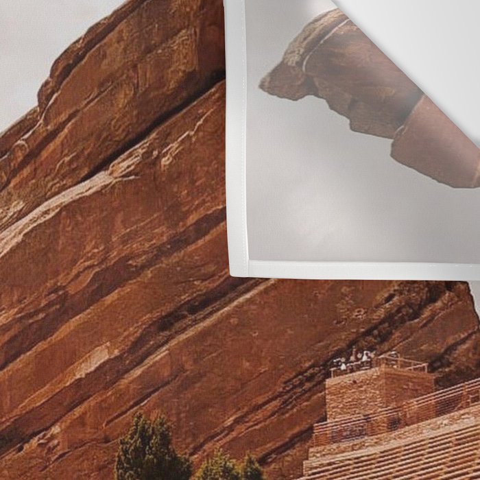 Red Rocks Amphitheater II Wall Tapestry Gallery Image 3