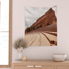 Red Rocks Amphitheater II Wall Tapestry Gallery Image 2