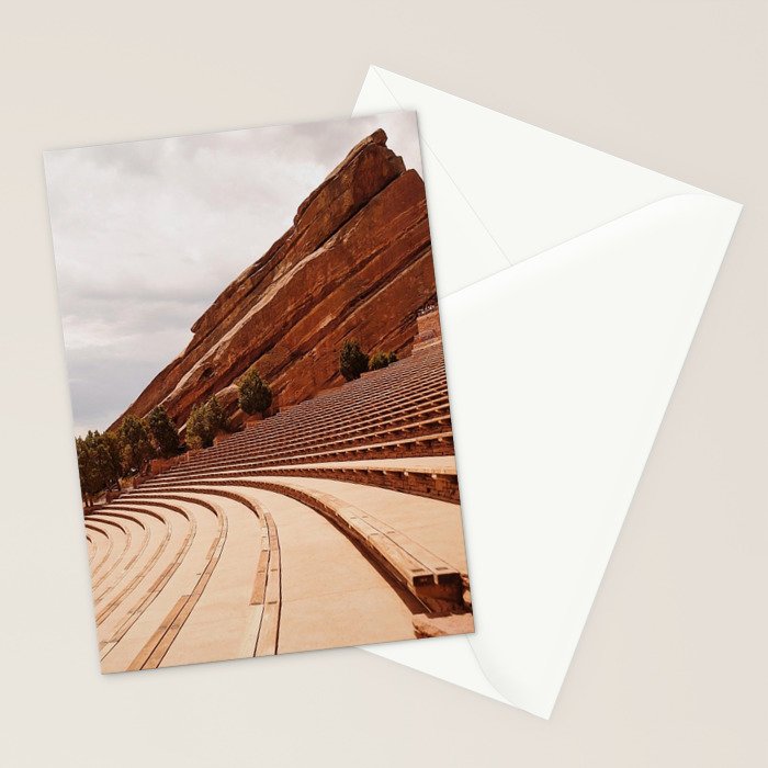 Red Rocks Amphitheater II Stationery Card Gallery Image 2