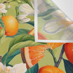 Orange Blossoms Wall Tapestry Gallery Image 3