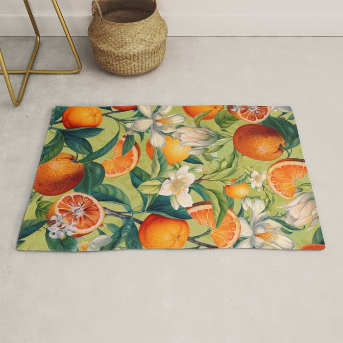 Orange Blossoms Rug Gallery Image 1