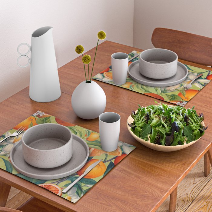 Orange Blossoms Placemat Gallery Image 2