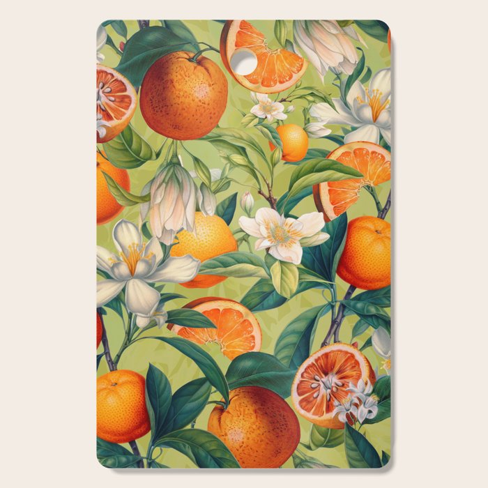Orange Blossoms Cutting Board Gallery Image 1