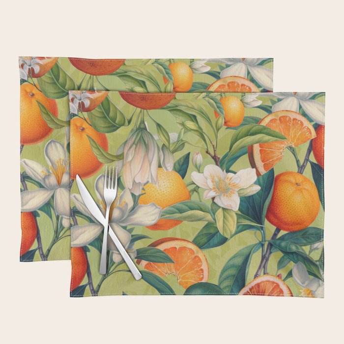 Orange Blossoms Placemat Gallery Image 1