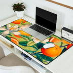 Orange Blossoms Desk Mat Gallery Image 2
