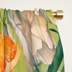 Orange Blossoms Window Curtain Gallery Image 2