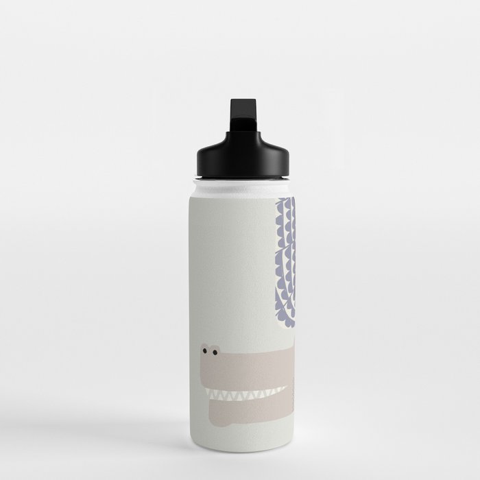Whimsical Crocodile Water Bottle Gallery Image 3