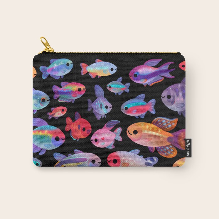 Happy tetra Carry All Pouch Gallery Image 1