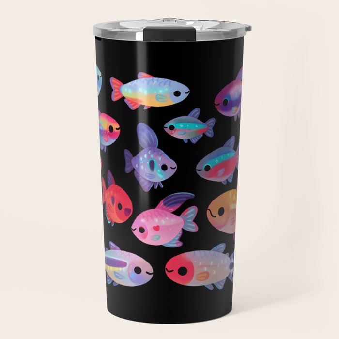 Happy tetra Travel Mug Gallery Image 1