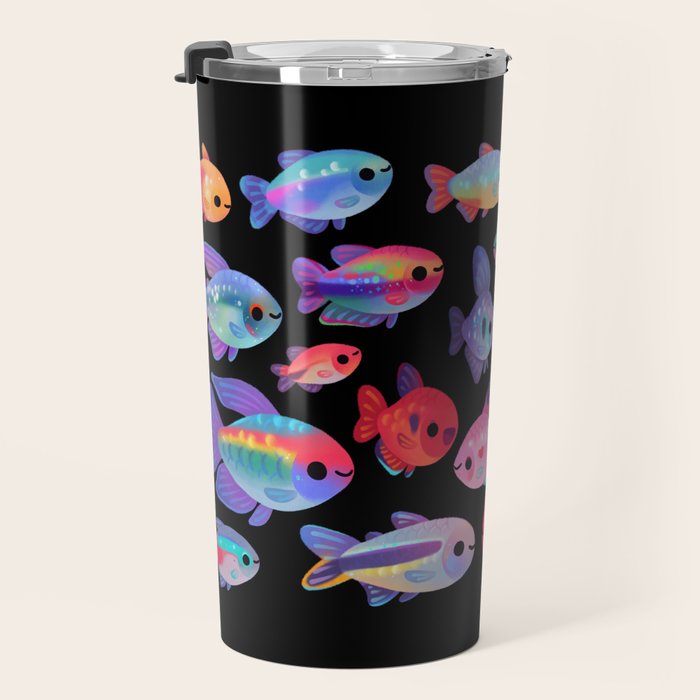 Happy tetra Travel Mug Gallery Image 3