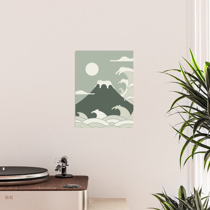 Cat Landscape 108 Poster Gallery Image 2