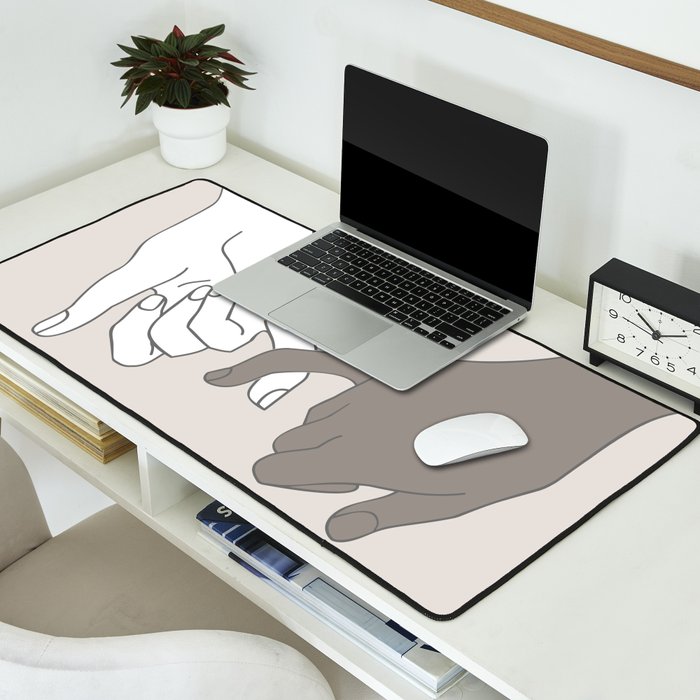 Pinky Promise 4 Desk Mat Gallery Image 2