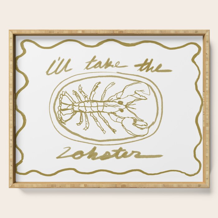 I'll Take the Lobster Serving Tray Gallery Image 1