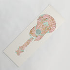 Modern Boho Ukulele Yoga Mat Gallery Image 1