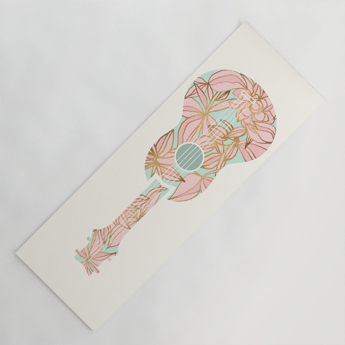 Modern Boho Ukulele Yoga Mat Gallery Image 1