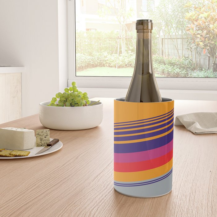 VHS pattern design 2 - 80s / 90s Retro Wine Chiller Gallery Image 4