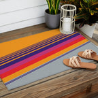 VHS pattern design 2 - 80s / 90s Retro Outdoor Rug Gallery Image 2