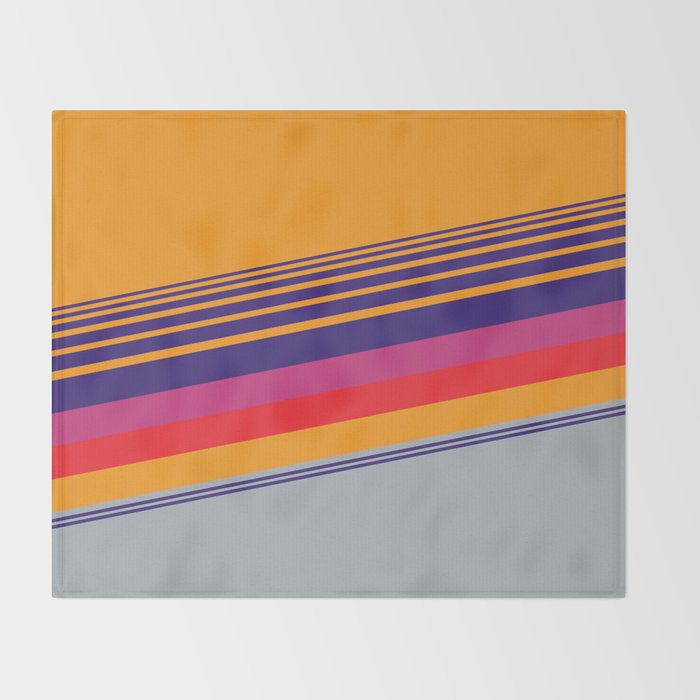 VHS pattern design 2 - 80s / 90s Retro Throw Blanket Gallery Image 2
