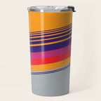 VHS pattern design 2 - 80s / 90s Retro Travel Mug Gallery Image 2