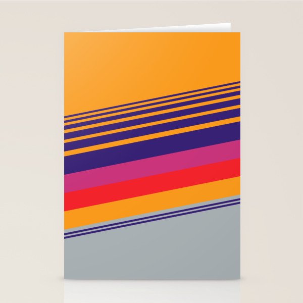 VHS pattern design 2 - 80s / 90s Retro Stationery Card Gallery Image 1