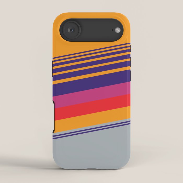 VHS pattern design 2 - 80s / 90s Retro iPhone Case Gallery Image 2