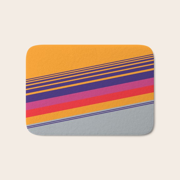 VHS pattern design 2 - 80s / 90s Retro Bath Mat Gallery Image 1