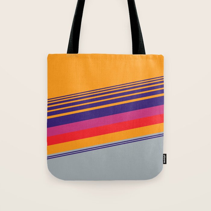 VHS pattern design 2 - 80s / 90s Retro Tote Bag Gallery Image 1