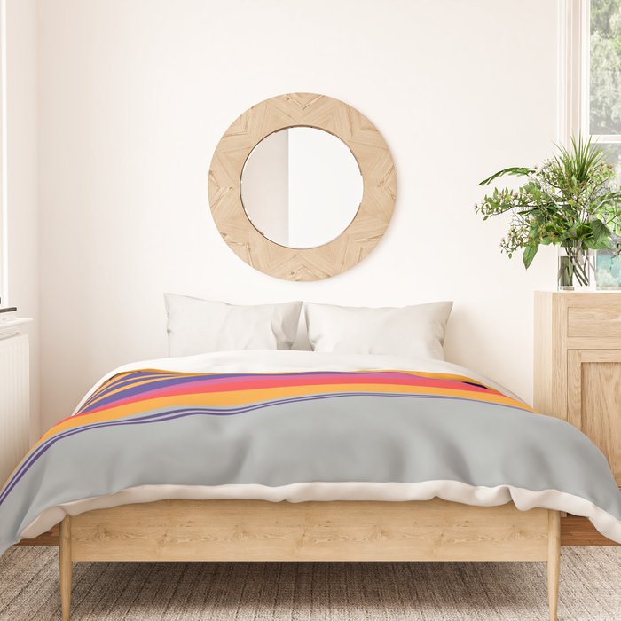 VHS pattern design 2 - 80s / 90s Retro Duvet Cover Gallery Image 3