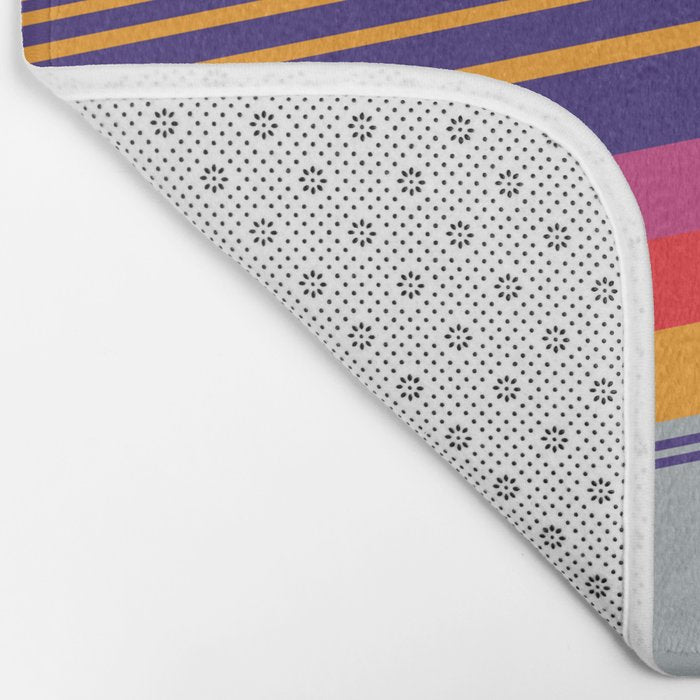 VHS pattern design 2 - 80s / 90s Retro Bath Mat Gallery Image 2