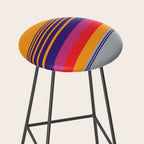 VHS pattern design 2 - 80s / 90s Retro Stool Gallery Image 2