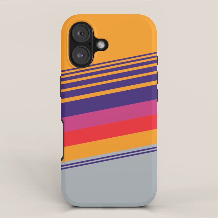 VHS pattern design 2 - 80s / 90s Retro iPhone Case Gallery Image 1