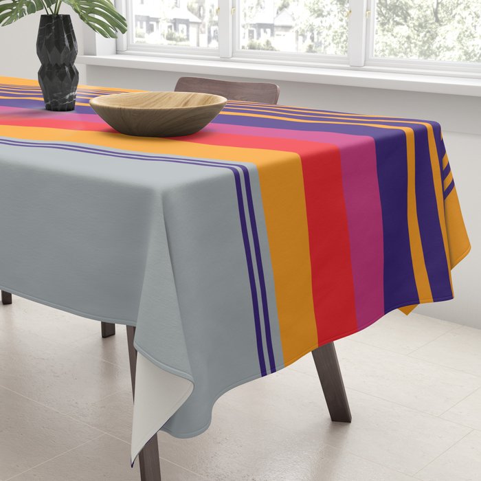 VHS pattern design 2 - 80s / 90s Retro Tablecloth Gallery Image 3